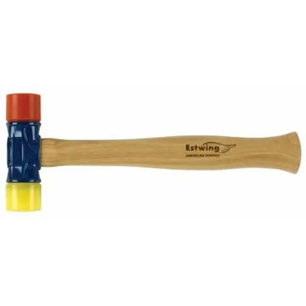 Estwing Manufacturing 220961 Forged Rubber Mallet, 12 oz Hand Tool with Durable Construction, Dual Faces, Convenient Designs, Easy to Use for Hardware Projects at Affordable Prices