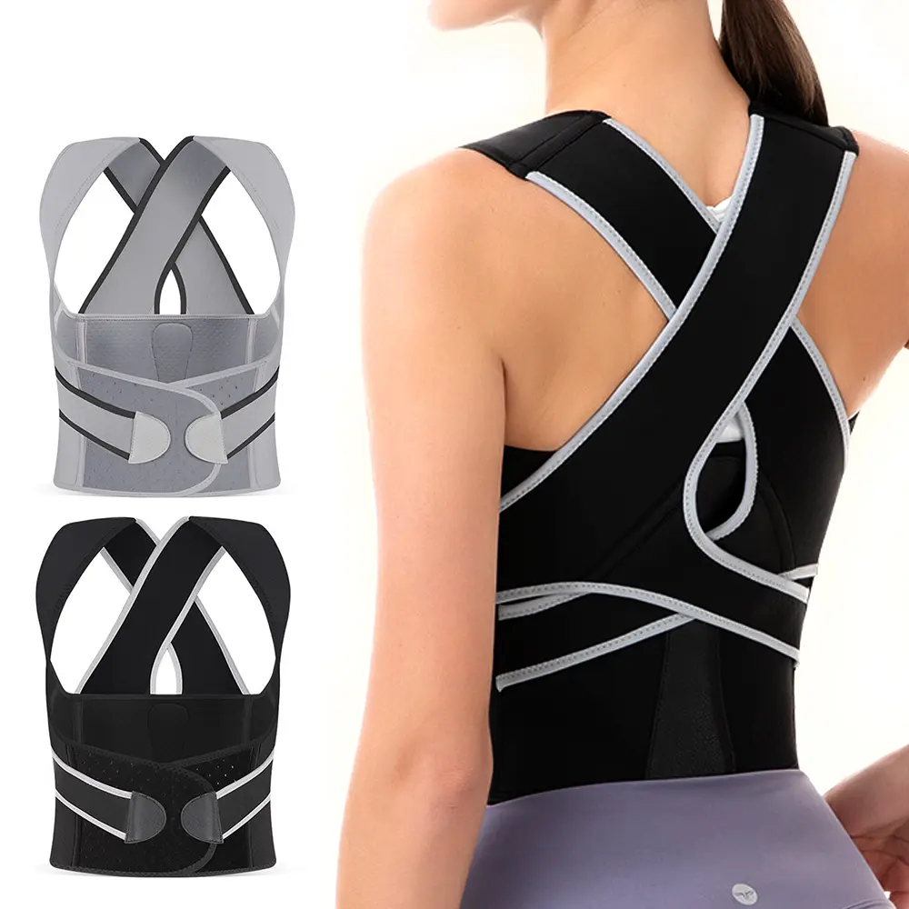 1PCS Back Brace Posture Corrector Anti Hunchback for Women and Men Upgraded Back Brace Adjustable Full Back Support, Posture Straps, Shoulder Straightener, Neck, Upper and Lower Back Pain Relief- Scoliosis, Hunchback, Hump, Corrector, Correction Posture