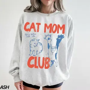 Cat Mom Sweatshirt, Cat Mama Shirt, Funny Cat Sweatshirt, Cat Mom Gift, Gift For Cat Mom, Funny Cat Shirt, Cat Lover, Fur Mama Sweatshirt