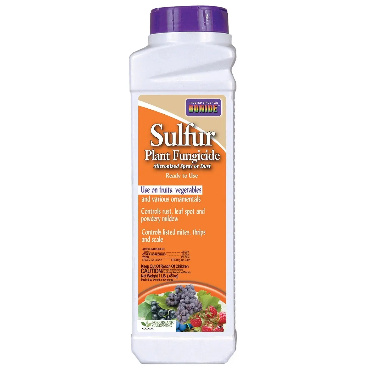 Bonide Sulfur Plant Fungicide Dust