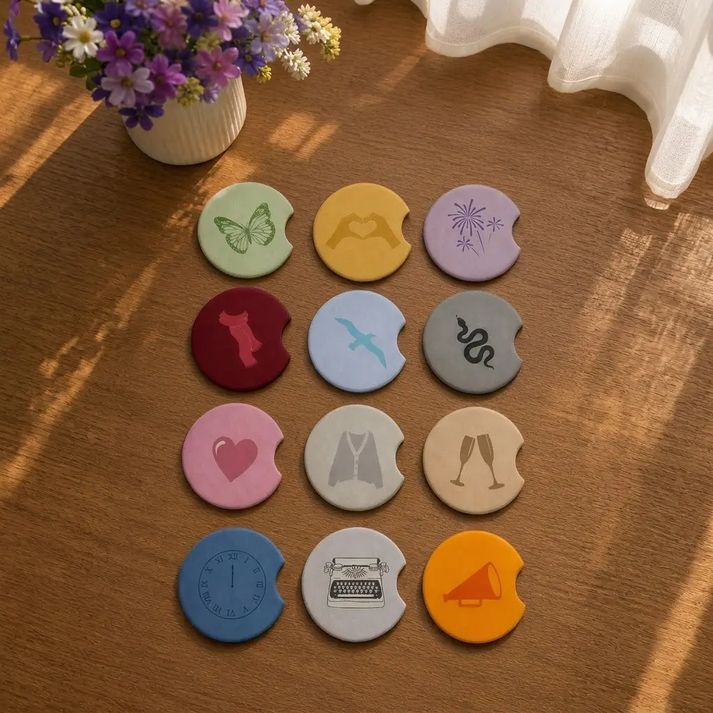 All Albums Car Coaster, Soapstone Car Coaster