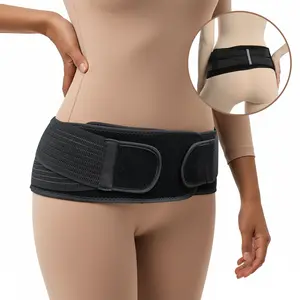 Sacroiliac Hip Belt for Pain Relief, Alleviates Sciatic, Back & Leg Pain, Comfortable Brace for Women & Men, Ideal for Si Joint Dysfunction, Breathable Waistband