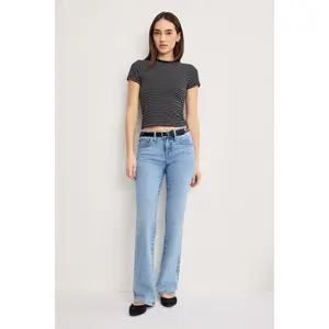 GOOD LOW RISE BOOTCUT JEANS | INDIGO1217