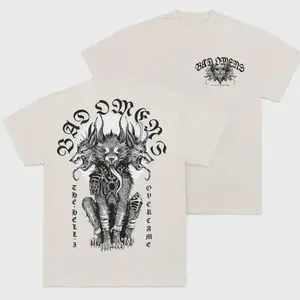 Bad Omen Band DYFL NA Tour Merch 2026 Shirt, Bad Omen Shirt, Vintage Metalcore Concert Band Graphic Tee Rock Lover Graphic T-Shirt, Merch Rock Lover Gift