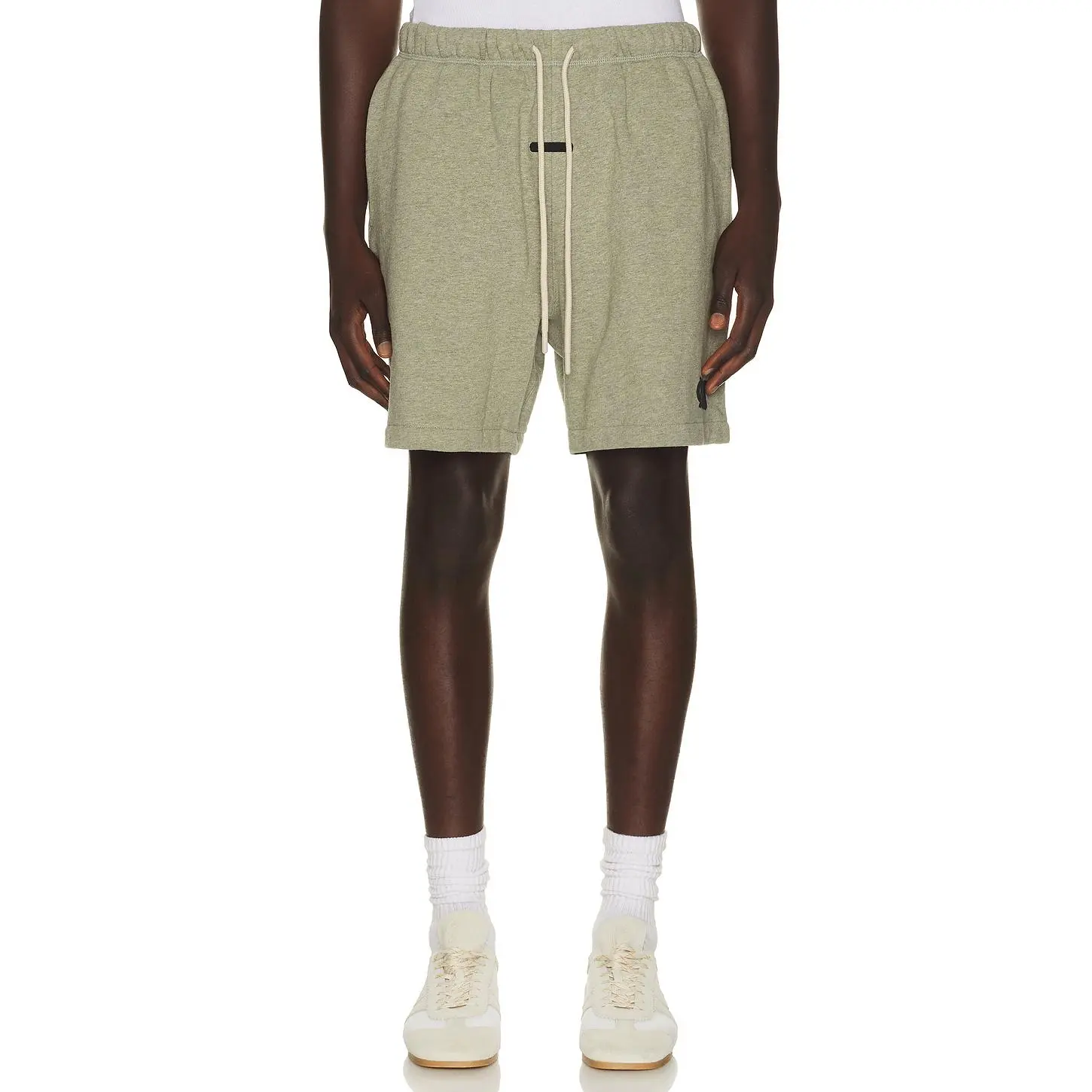 Fear of God ESSENTIALS Classic Short in Washed Seal Heather