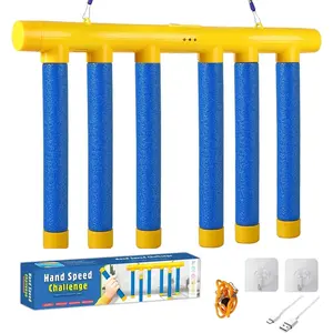 Reaction Time Training Toy,Falling Sticks Game,Catching Sticks Game,Drop Sticks Game,Upgrade Reflex Challenge Game,Hand Eye Coordination Training Toy for Kids and Adults