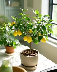 Organic Dwarf Lemon Tree Seeds – 200pcs Non-GMO Heirloom Mini Citrus