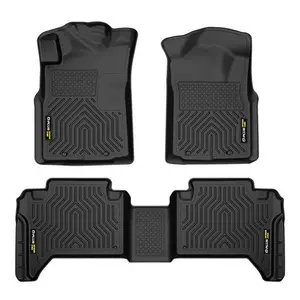 TPE Floor Mats Fit For 2005-2015 Toyota Tacoma Double Cab All Weather Liners