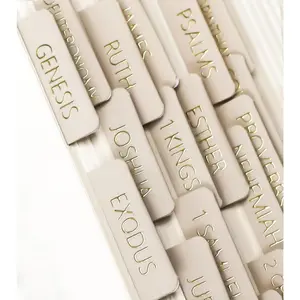 Laminated Bible Tabs for Men and Women, Bible Study Tabs, Bible Study Journaling Supplies, Bible Book Index Tabs