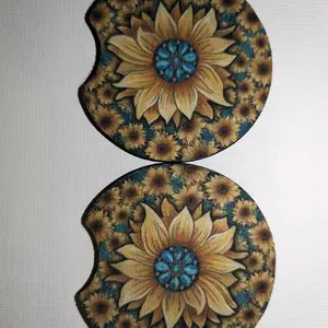 Sunflower Coaster