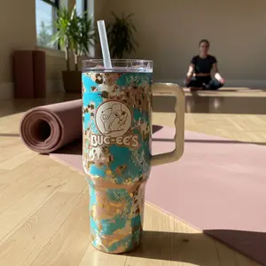 Buc-ee's Ranch Leopard Tumbler