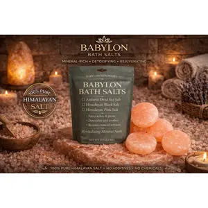 Kala Namak (Himalayan Black Salt) Blend & 1 Salt Round