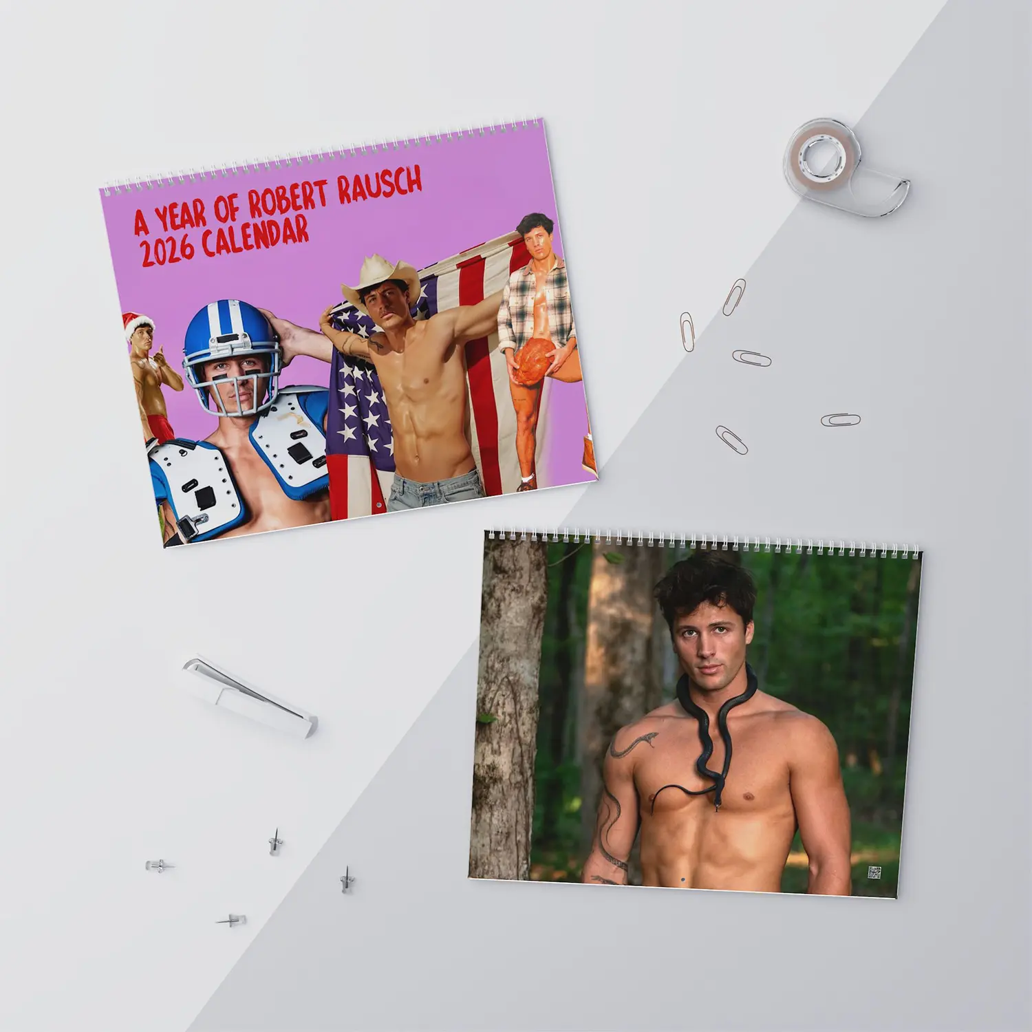 Robert Rausch 2026 Wall Calendar