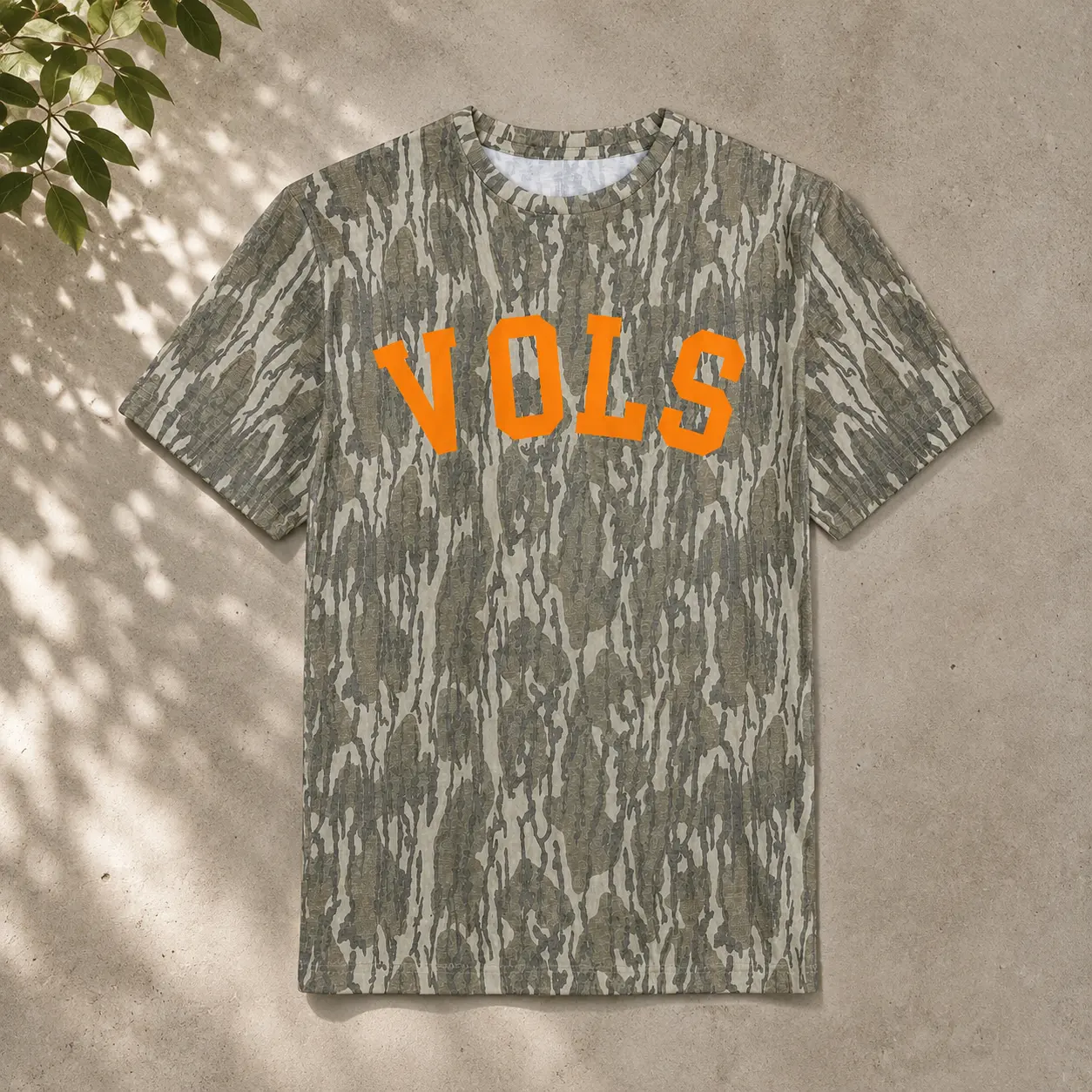 VOLS Camo Graphic T-Shirt, Unisex Football Fan Shirt for Men & Women, Game Day Apparel