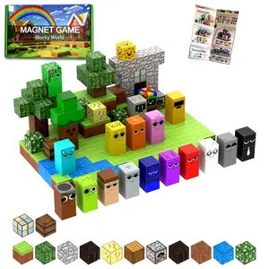 299PCS Sprunky Magnetic Building Blocks for Kids 3+, Strong Magnets, Durable STEM Toy with Cool Character Design