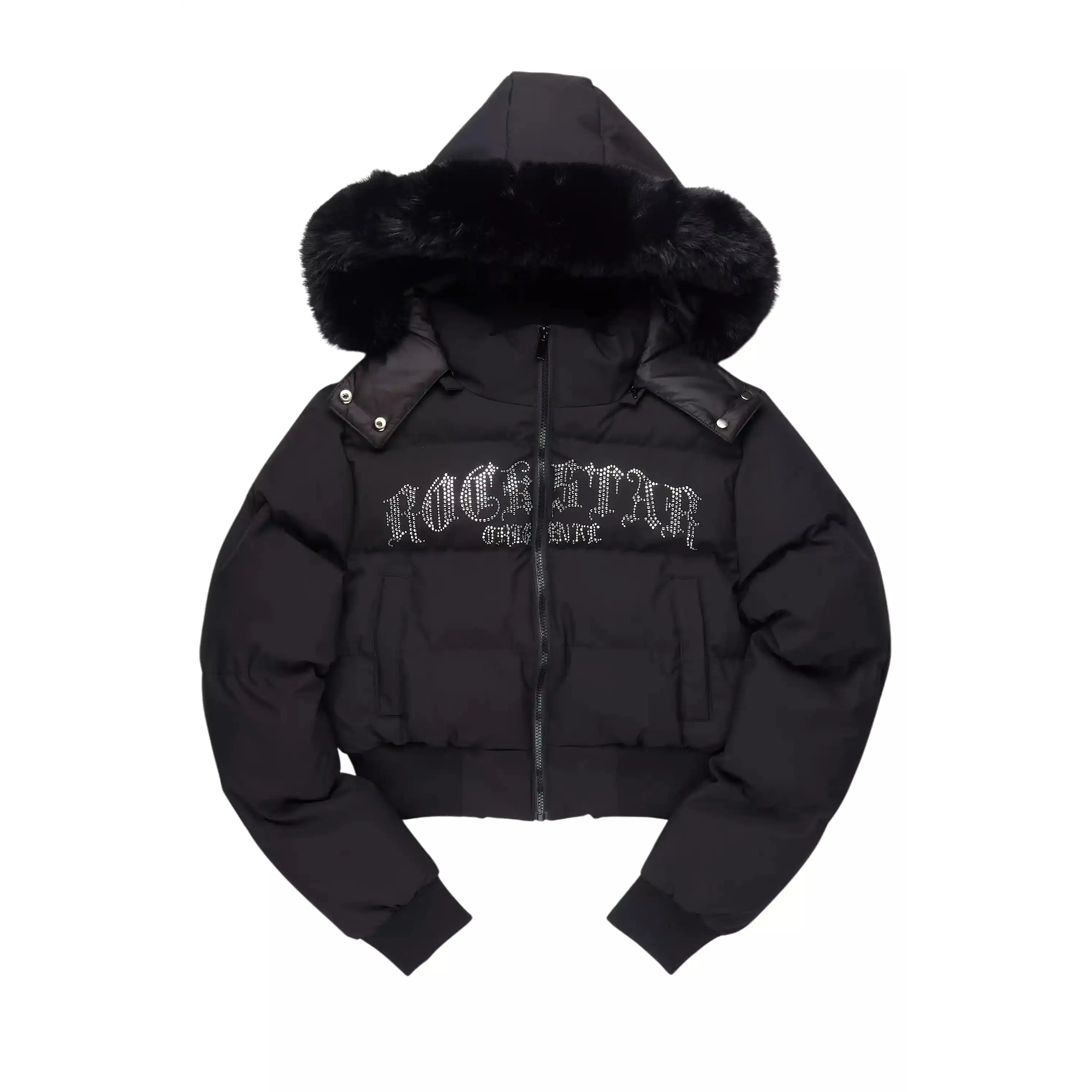 Rosa Black Puffer Jacket Rosa Black Puffer Jacket