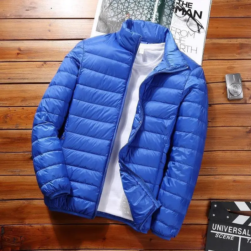 New Autumn And Winter Down Jacket Men's Fashion Hooded Super Light Warm Slim Coat Down Jacket Men's Coat New Autumn And Winter Down Jacket Men's Fashion Hooded Super Light Warm Slim Coat Down Jacket Men's Coat