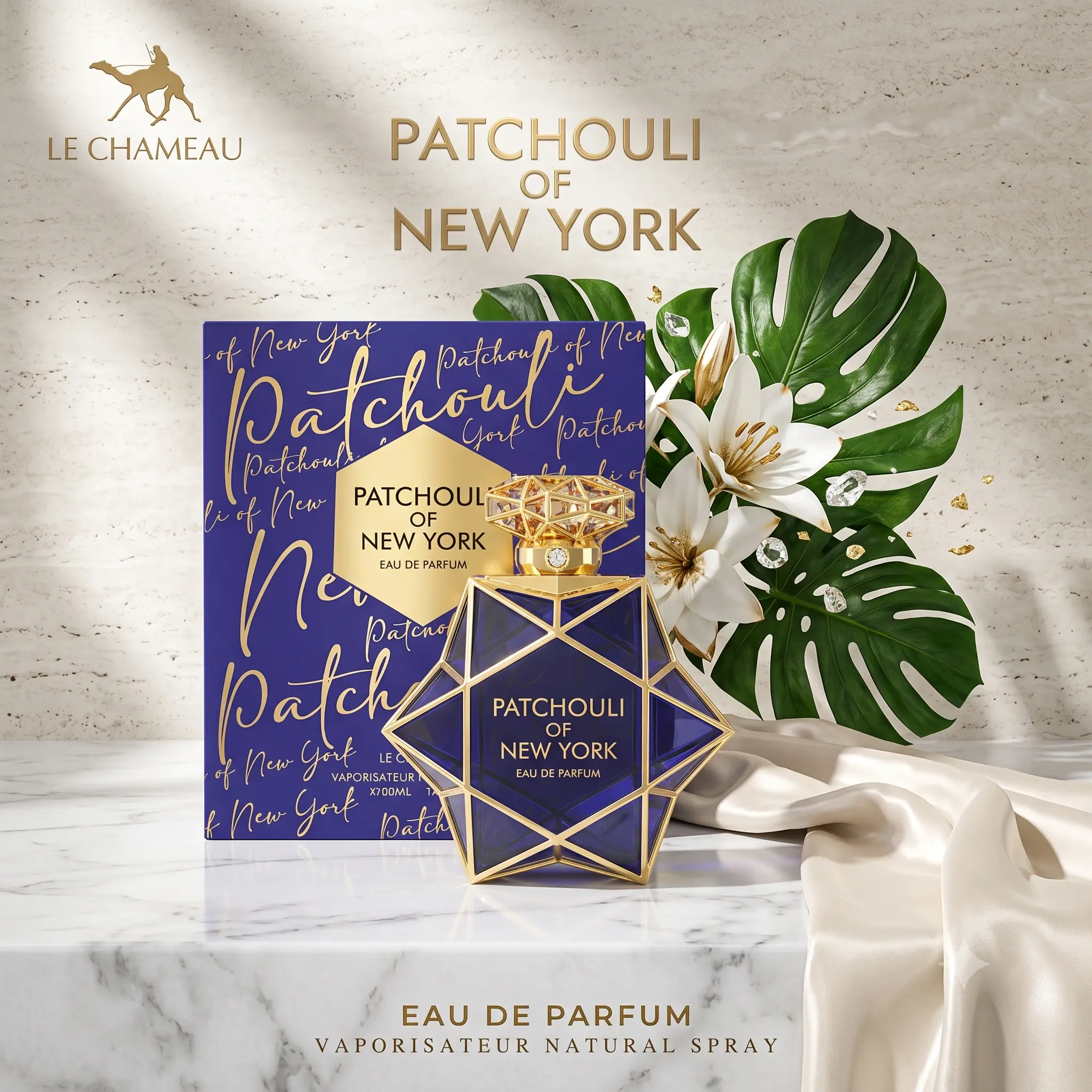 Patchouli of New York Eau de Parfum | Unisex Woody Amber Fragrance | Luxury Perfume | 85ml