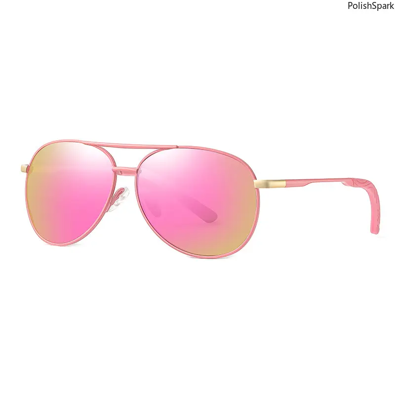 Unisex Polarized Lens Aviator Sunglasses, Stylish UV400 Protection Anti-Glare Classic Metal Frame Mirrored Shades for Driving, Beach | Sports & Outdoor Eyewear Accessories, Stylish Sunglasses summervibes