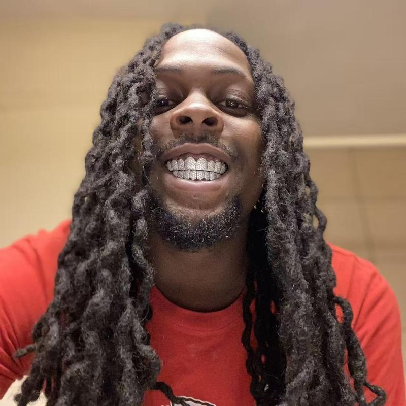 GBT Honeycomb Round Cut Moissanite Diamond Grillz - Luxurious Design for Youth with Dazzling Sparkle