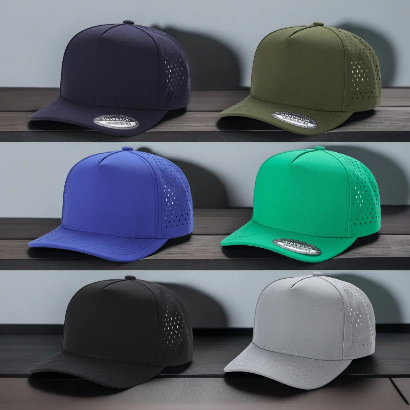 The waterproof sports baseball cap is suitable for outdoor activities and daily outings. It is both comfortable and elastic, highly durable, and can be used for diy. It is an ideal choice for giving as a gift