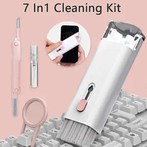 Multifunctional Bluetooth Headset Cleaning Pen Set Keyboard Cleaner Cleaning Tools Cleaner Keycap Puller Kit Does not apply Accessories Silicone