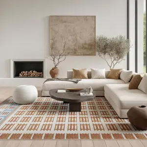 Nourison Nordic Geometric Modern Indoor Rug