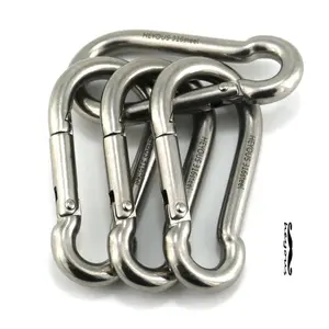 Stainless Steel Outdoors or at home Spring Hook,Spring Clips,Spring locks