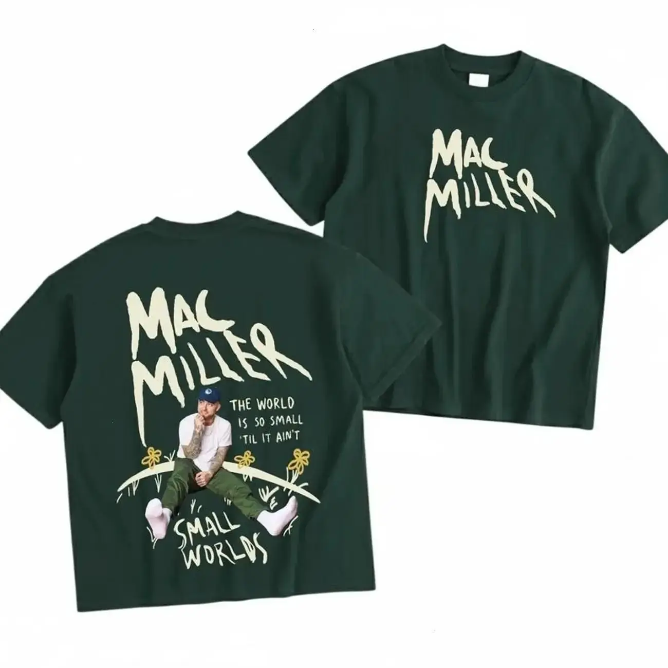 Mac Miller Small Worlds The World Is So Small Til It Ain't Tshirt, Vintage Mac Miller Tee, Unisex Small Worlds Graphic Tee, Gift For Him