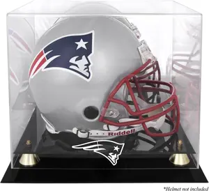New England Patriots Helmet Display Case