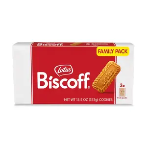 Lotus Biscoff Cookies- Caramelized Biscuit Cookies - 13.23 Ounce – non GMO Project Verified + Vegan