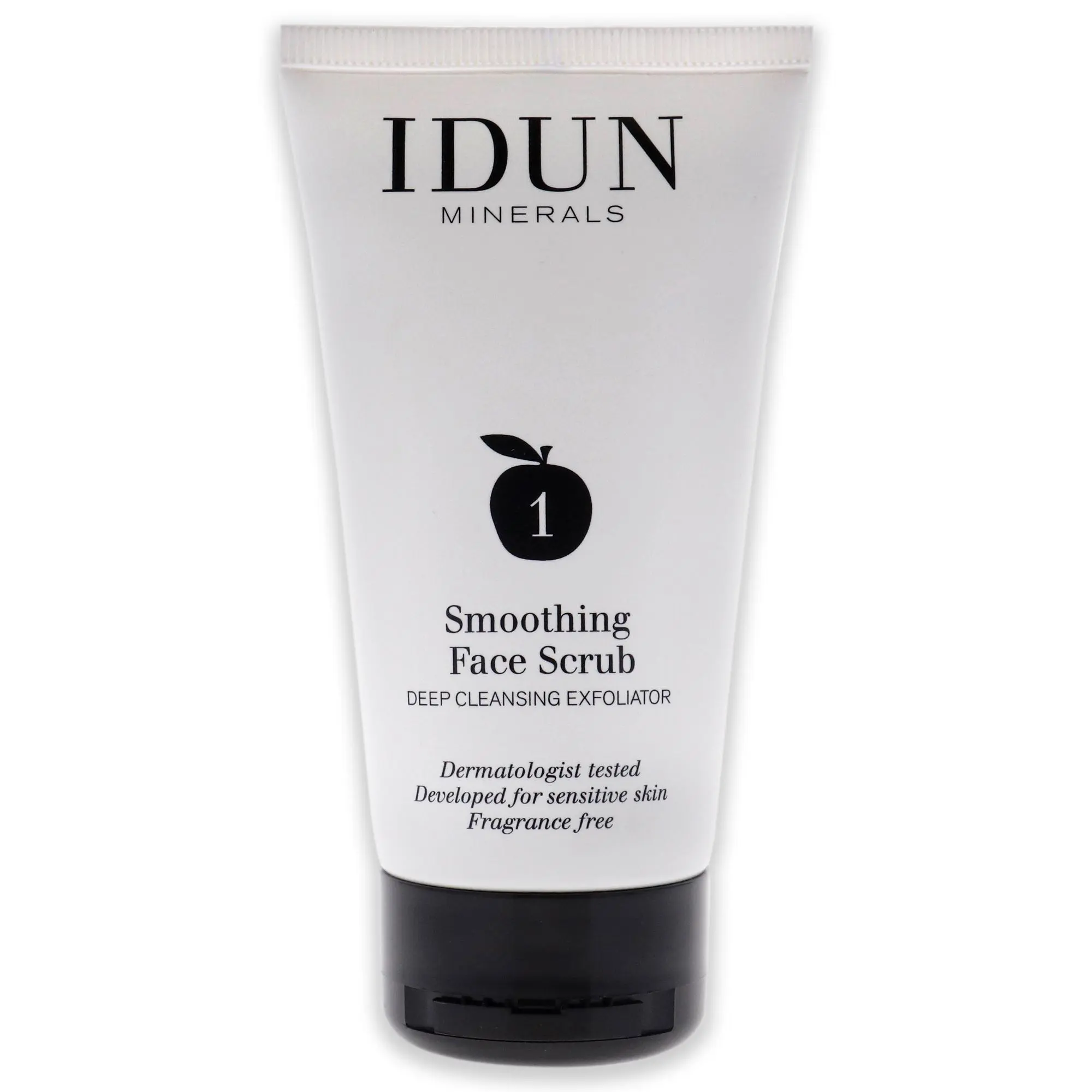 Idun Minerals Gentle Daily Face Scrub for Women - Gentle Scrub That Smooths Face, 2.53 fl oz