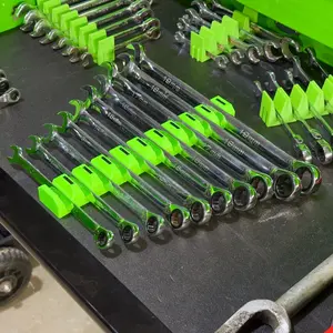 Bend 3Dp - Modular Labeled Wrench Holders