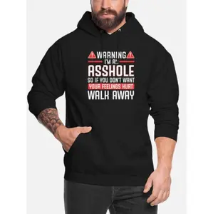 Witty And Vulgar Sayings On Trendy Unisex Hoodies For Humor Lovers
