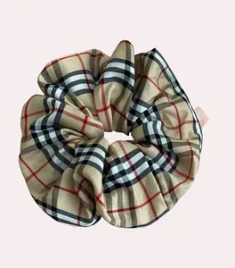 Tartan Plaid Giant Scrunchie