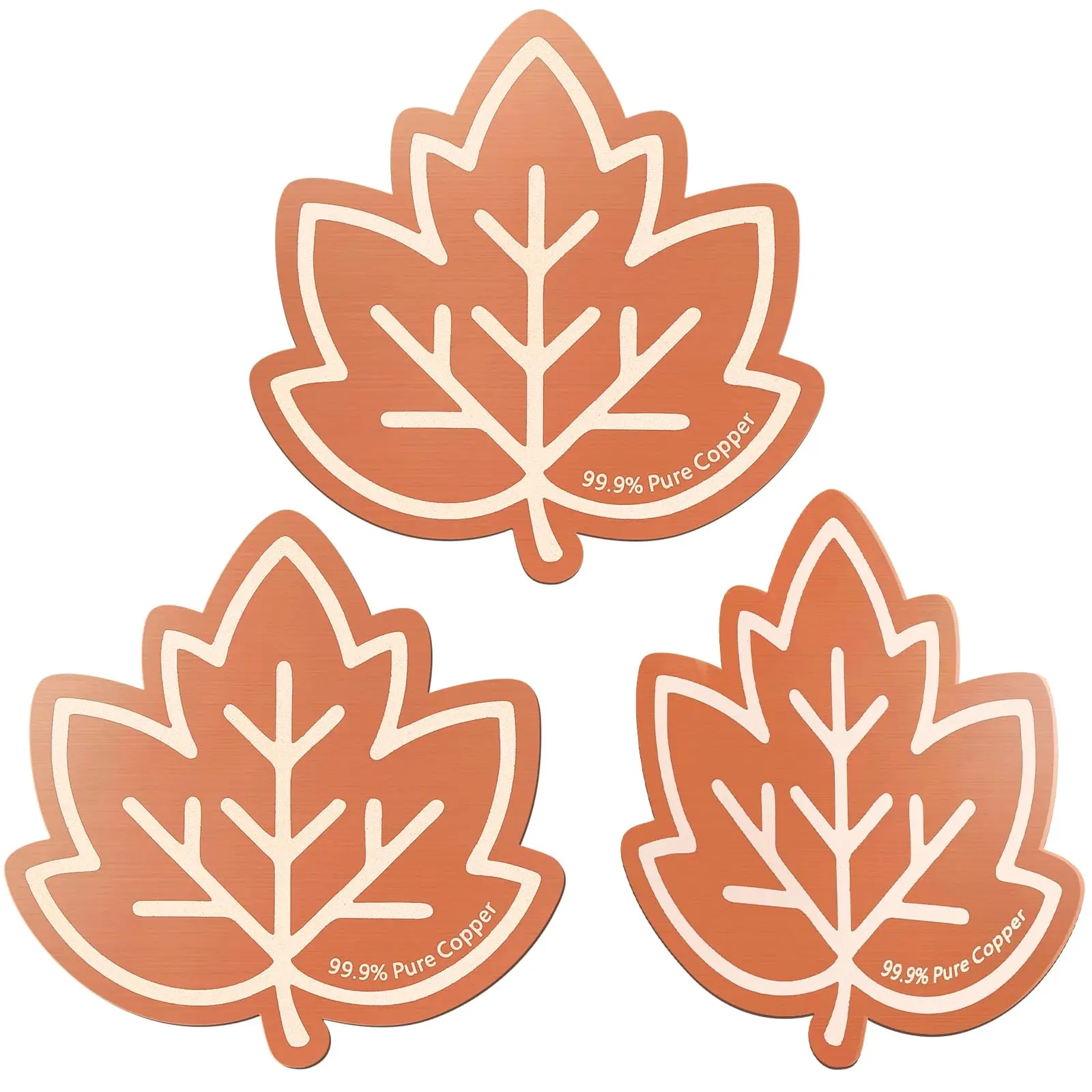3Pcs Bird Bath Copper Purification Disk 99.99% Pure Copper Water Cleaning Discs 0.6mm Physical Clean Water for All-Season Universal Natural Fit for Outdoor Birdbaths, Bowls, Garden Fountain,campingessentials,outdoorfurnitureset,campinggear
