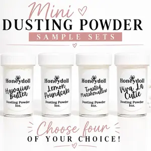 Honeydoll’s talc free Dusting Powders Mini Sample Bundles - pick your scents