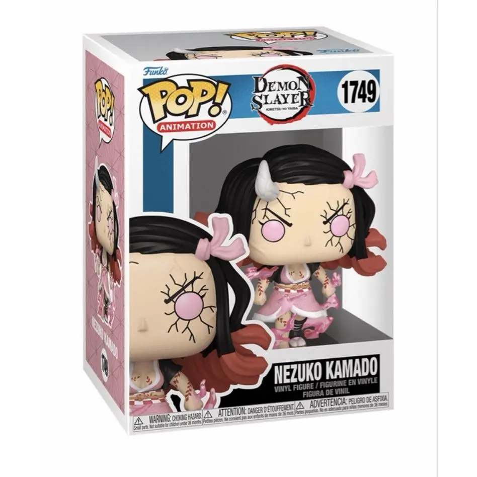 Funko Pop! Demon Slayer Nezuko Kamado #1749 with Protector Anime Vinyl Figure Collectible Toy