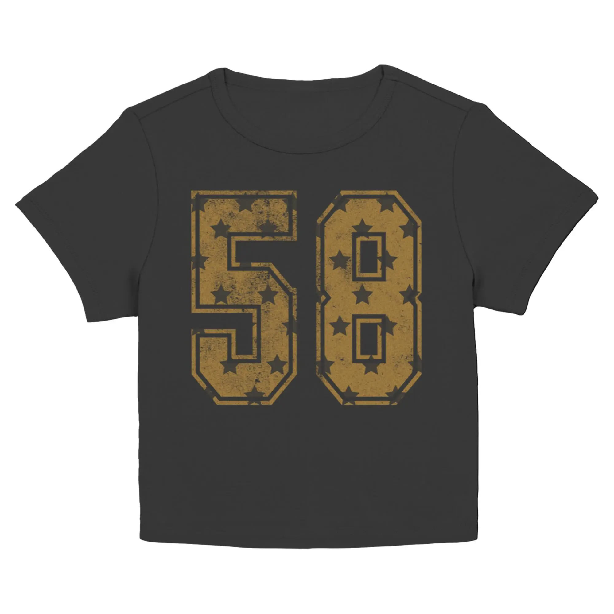 Lost Gods Number 58 Star Juniors T Shirt, Shortsleeve
