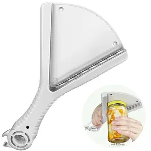 1pc 3-in-1 Under-Cabinet/Handheld Can Opener, Easy-Grip Design - Ergonomically designed, suitable for seniors, arthritis sufferers, and people with limited hand strength, durable kitchen gadget with non-slip base