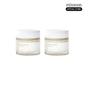 [mixsoon Official Shop] Bean Cream Duo (50ml x 2) - Intensive Korean Moisturizing Cream for Glass Skin, Hydrates, Repairs Skin, Supports Glowup