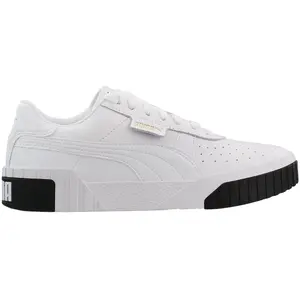 PUMA Womens Cali Platform Sneakers Shoes Casual - White