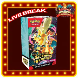 Pokemon TCG [ENG] ASCENDED HEREOS BOOSTER BUNDLE - LIVE RIP ONLY