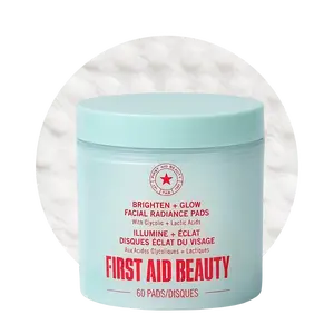 Brighten + Glow Facial Radiance Pads with Glycolic + Lactic Acids