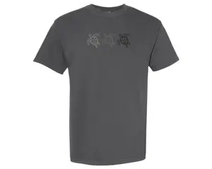 Embroidered Turtle Shirt, Summer Tshirt, Sea Turtles Tshirt