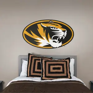 Missouri Tigers - RealBig Logo Collection - Official NCAA - Reusable Vinyl Wall Decals