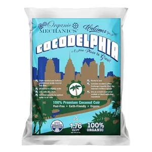 Organic Mechanics Premium Coconut Coir Cocodelphia Potting Soil, 1.76 cu ft