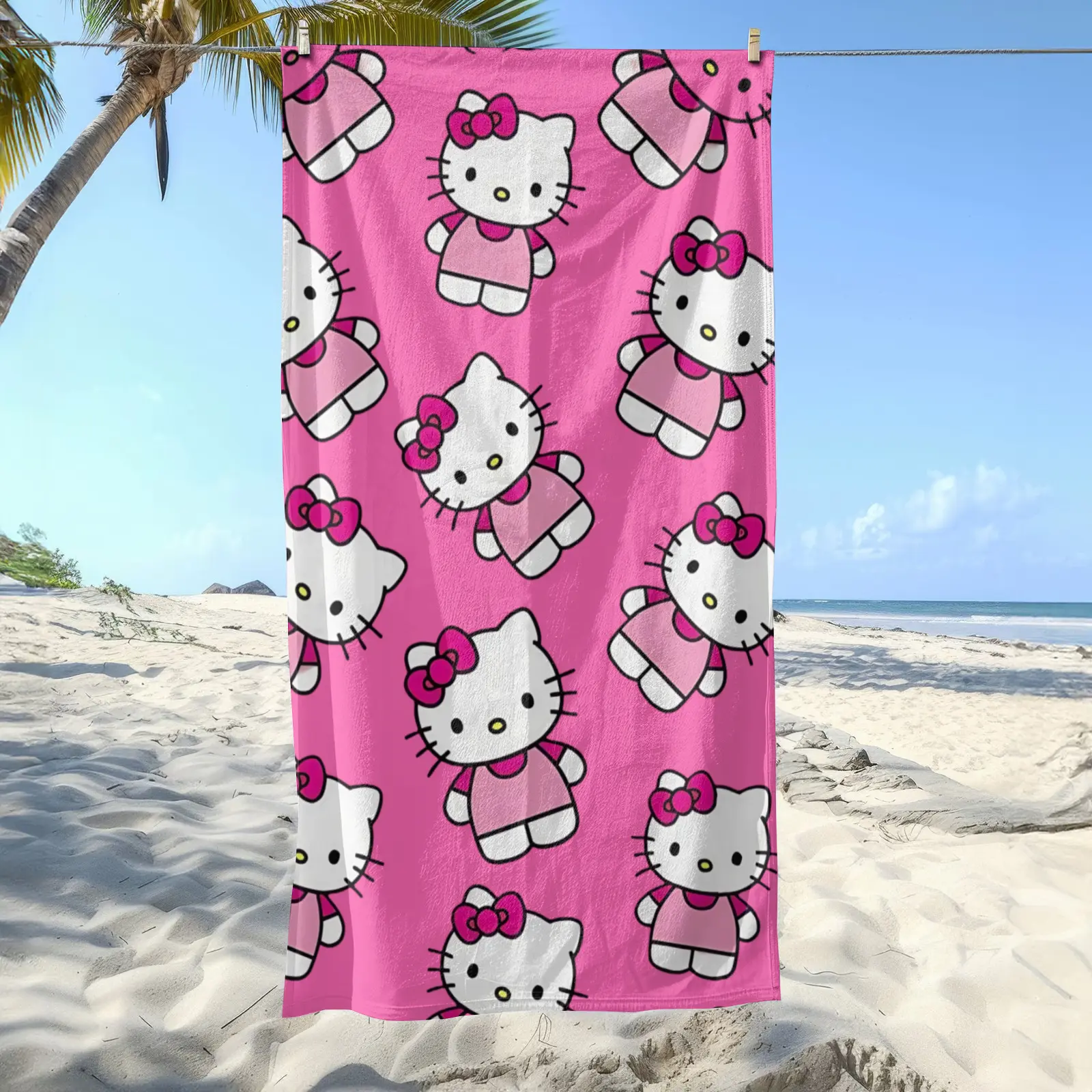 hello kitty towel - TikTok Shop