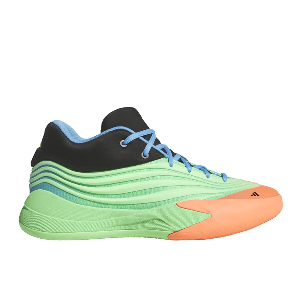 adidas Mens Dame X Basketball Sneakers Shoes - Green, Orange