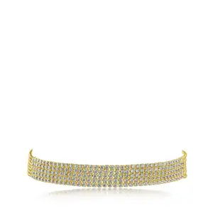 Micro Pave Multi Row Bracelet